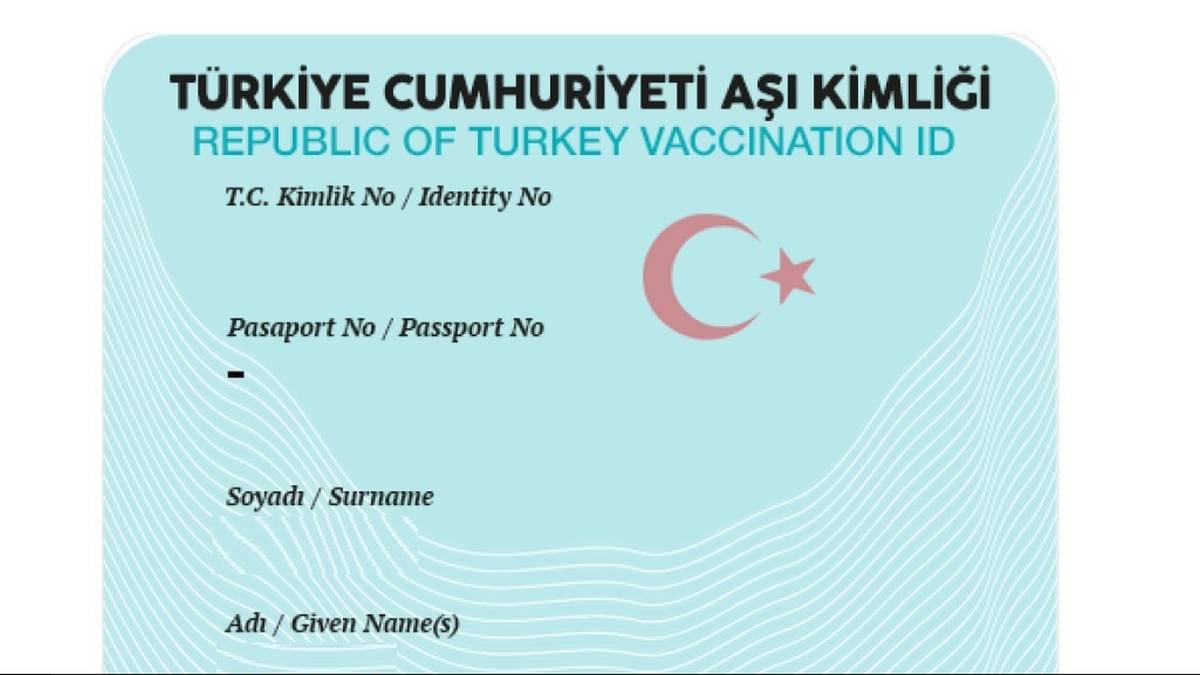 Türkiye Cumhuriyeti Aşı Kimliği
