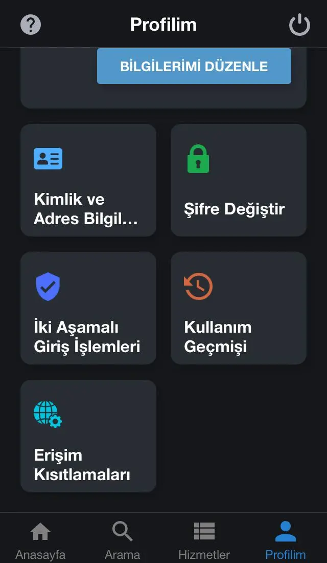 E- Devlet İki Aşamalı Giriş