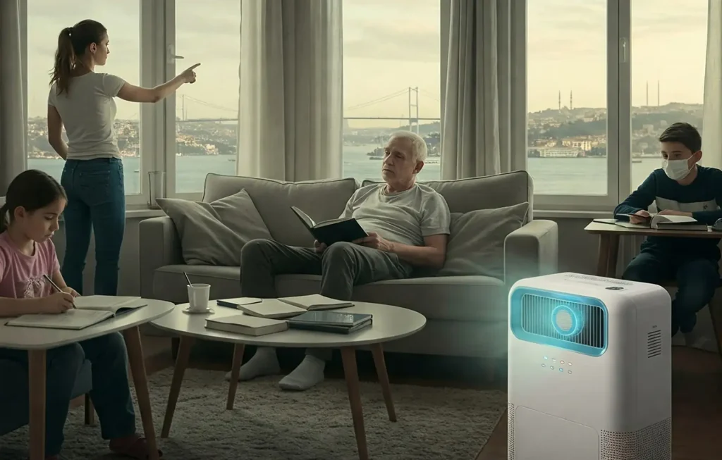 Çöl tozu aşınımı olduğu günlerde mümkünse evde kalınmalı